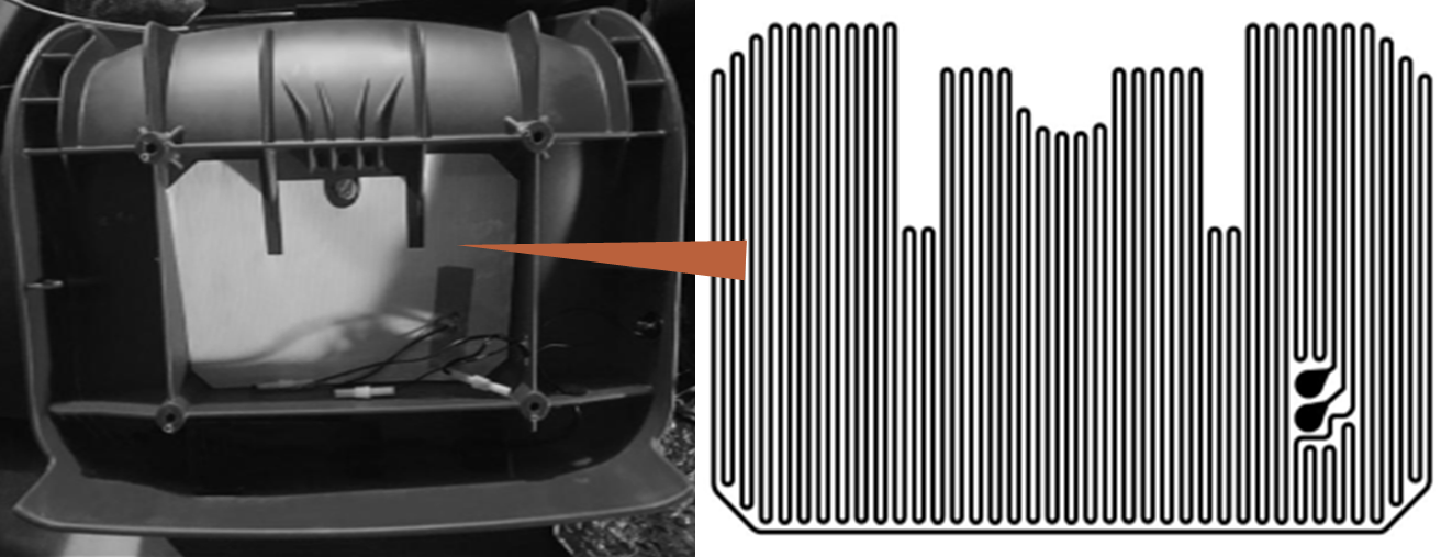 heated seat combined
